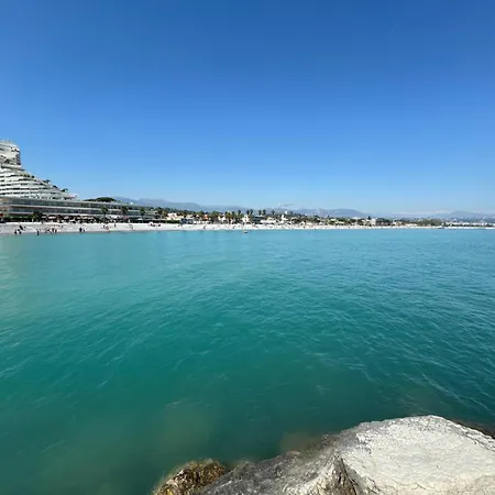 Appartemment Vue Et Piscine Apartamento Villeneuve-Loubet